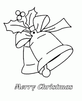 bluebonkers christmas bells and merry christmas coloring medium