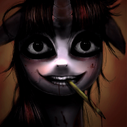horror artist creepy gif find on gifer medium