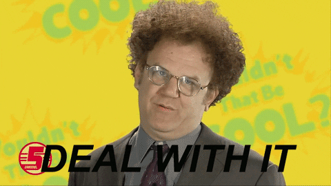 steve brule deal with it gif find share on giphy medium