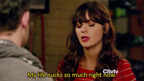 new girl fml gif find share on giphy medium