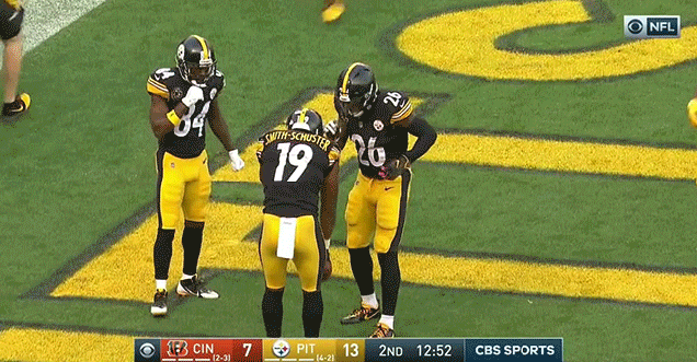 the steelers upped their celebration game with some hide and seek medium