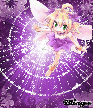 anime purple silver fairy girl picture 120371432 blingee com medium