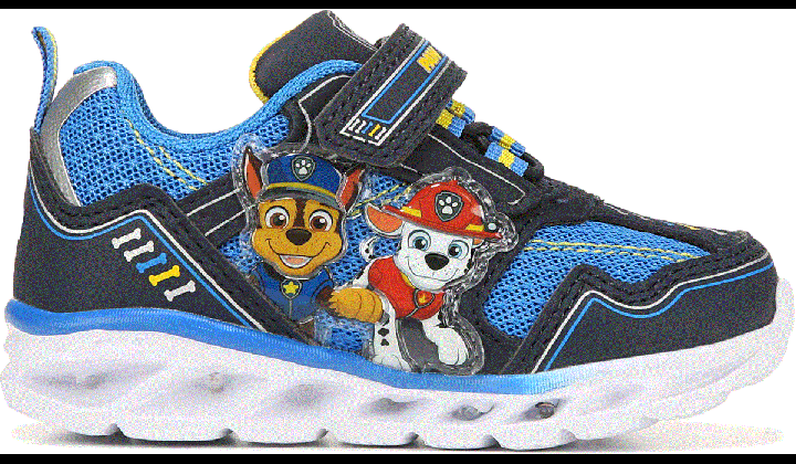 paw patrol kids light up sneaker toddler little kid navy sneakers and athletic shoes famous footwear gif basketball medium