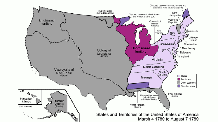 the formation of the united states of america in one animated map medium