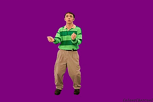blues clues dancing gif find share on giphy medium