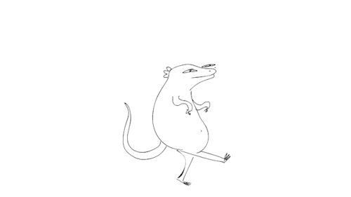 lizard drawing tumblr medium