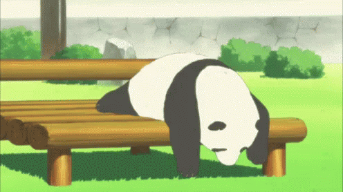 lazy gif lazy panda discover share gifs medium