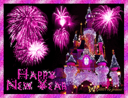 happy new year glitter graphics pink glitter happy new year disney medium
