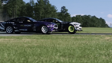 watch ford s mustang rtrs drift on three wheels carscoops medium