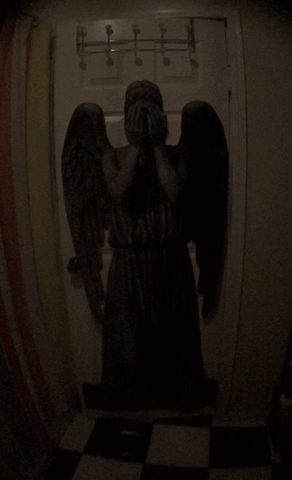 flickering weeping angel gif doctor who doctor who party medium