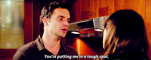 new girl quote about tough spot love gifs cq medium