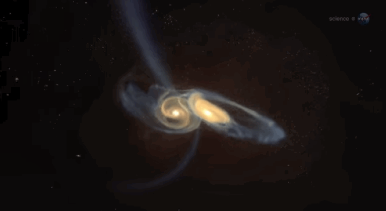 images of colliding galaxies gif spacehero medium