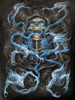 reaper skull gif skull pinterest animated gif grim reaper medium