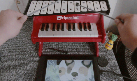 toy keyboard gif shared by budi on gifer medium