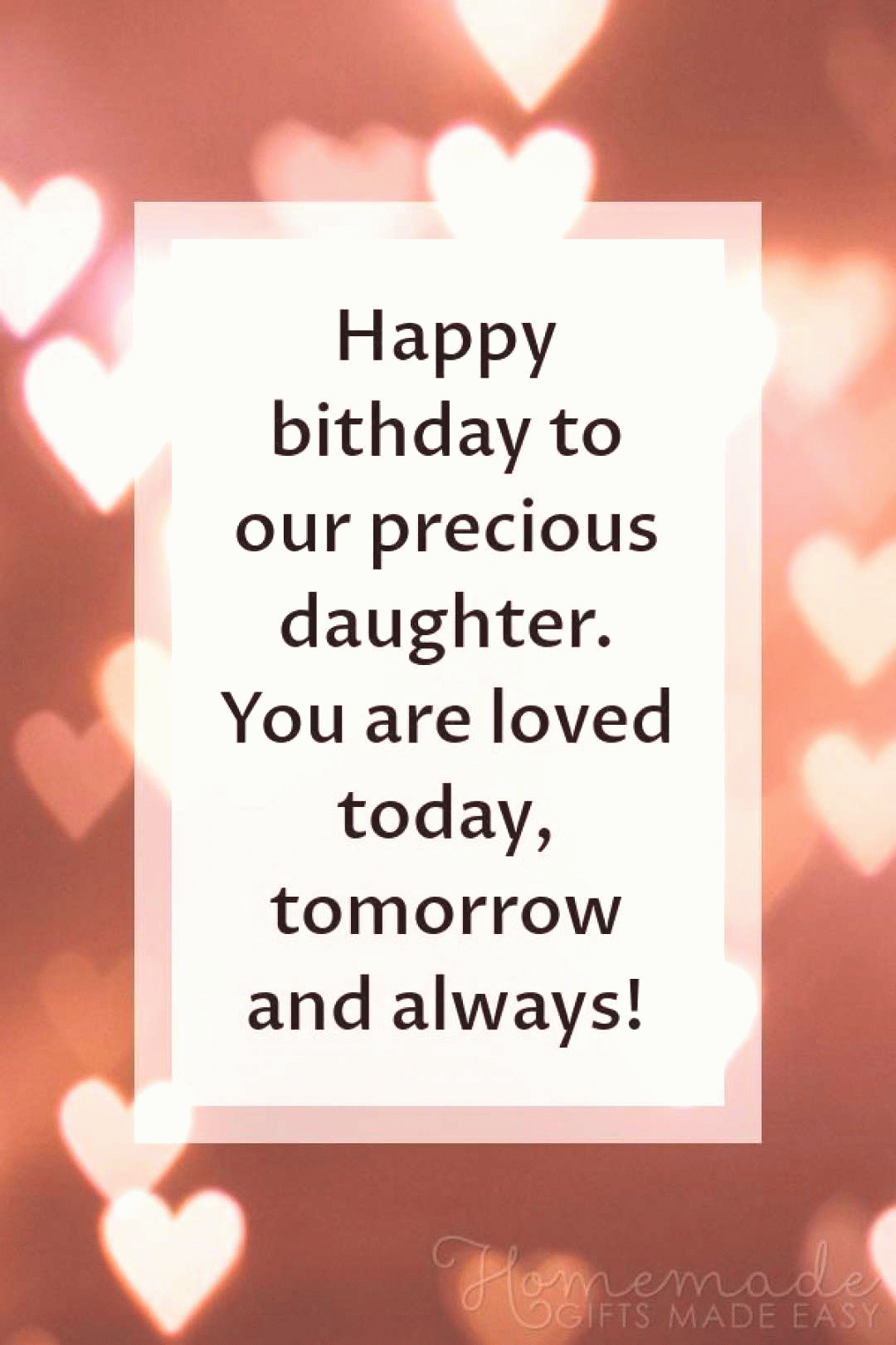 happy birthday daughter happy birthday to our precious medium