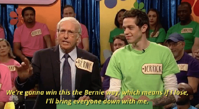 bernie sanders snl gif by saturday night live find share on giphy medium