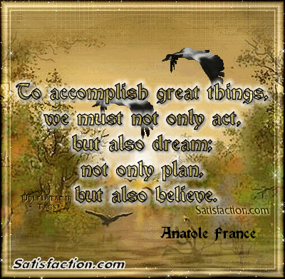 to accomplish great things we must not only act but also dream medium