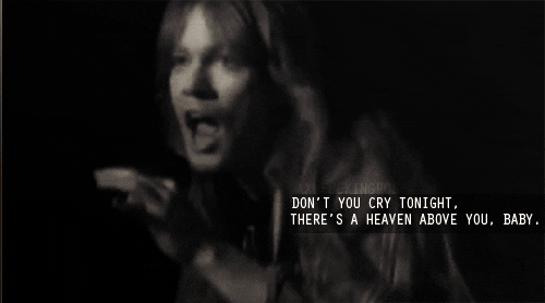 rock and roll dont cry gif find share on giphy medium
