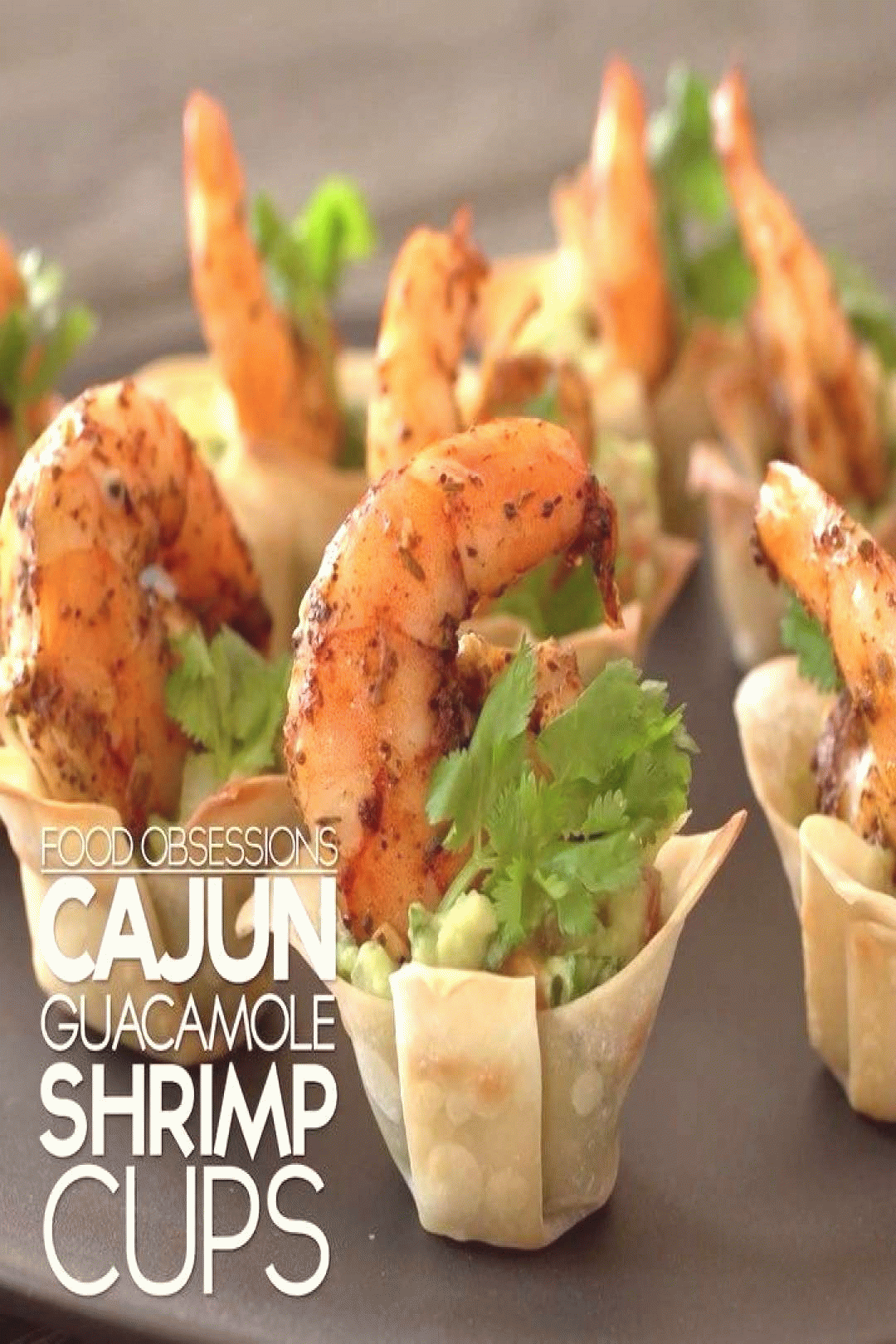 on instagram your cajun shrimp guacamole cups runneth over medium