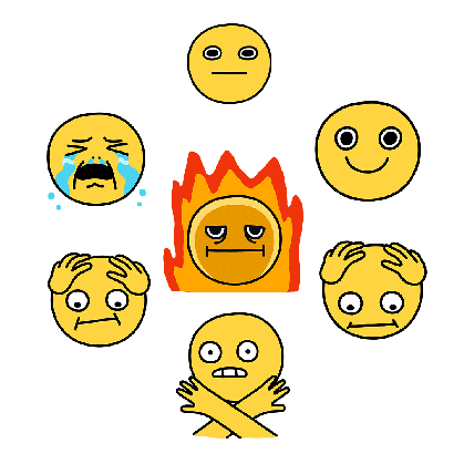 holler content studio michelle porucznik running emoji gif medium