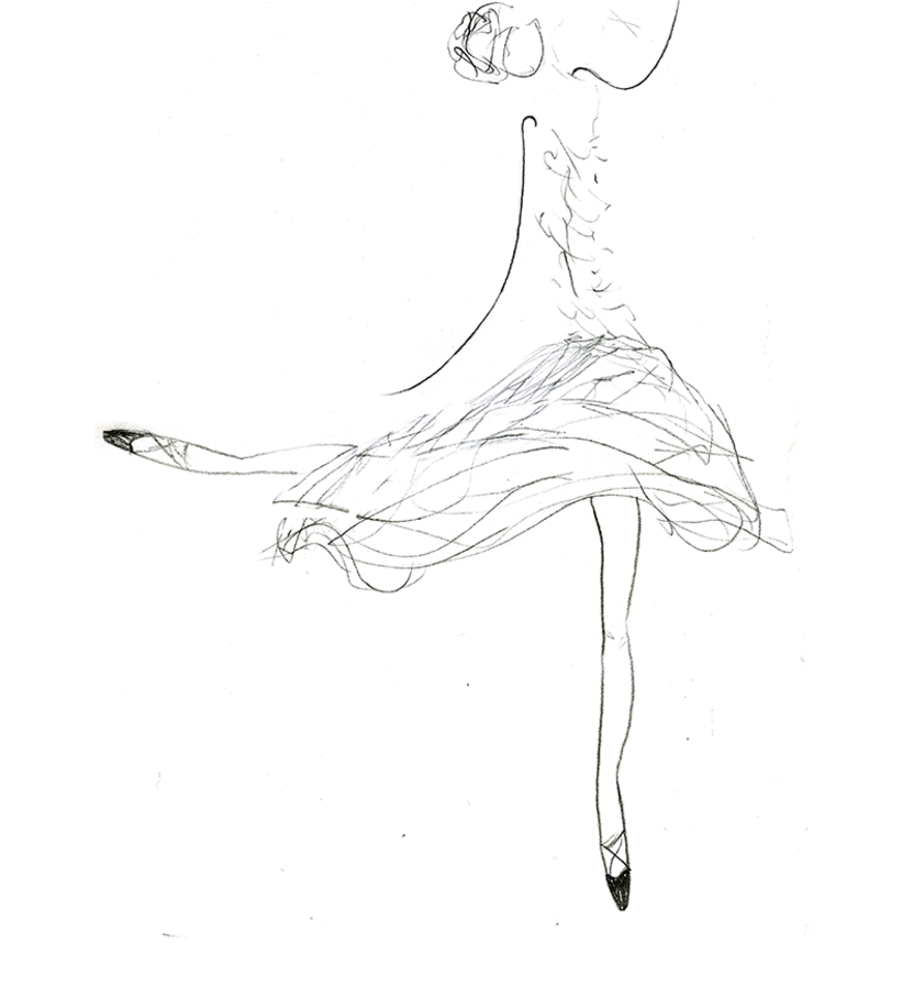 fun ballerina animation pencil drawings at cora pearl design medium