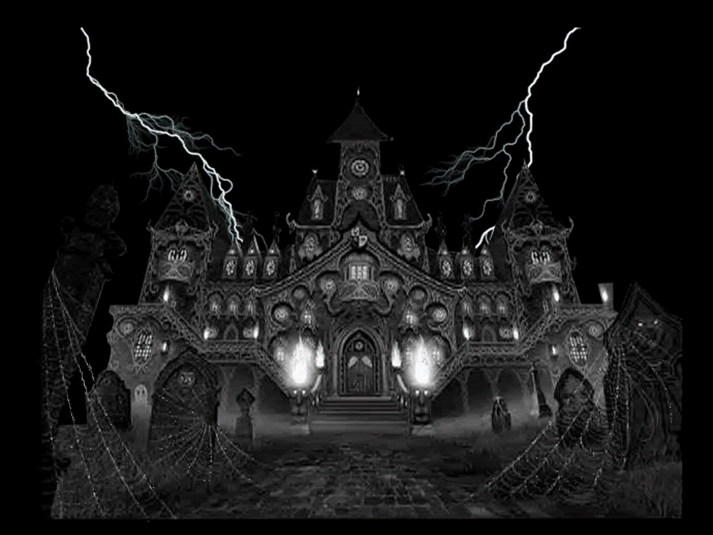 pin by on my gothic world halloween haunted houses castle spooky castles animated gifs scary medium