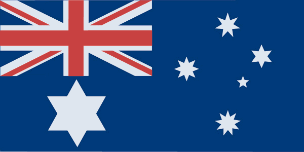 paper hugs colours of australia s flag medium