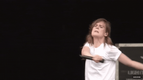 christine and the queens dab gif by govball nyc find share on giphy medium