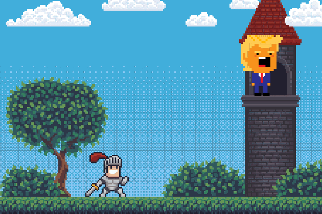 reddit s the donald is a video game where trolls fight for medium