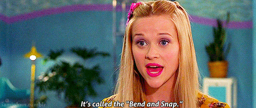 legally blonde bend and snap gif find share on giphy medium