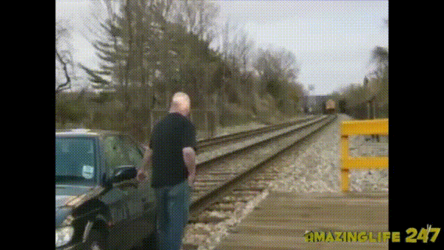 guy train gif find share on giphy medium