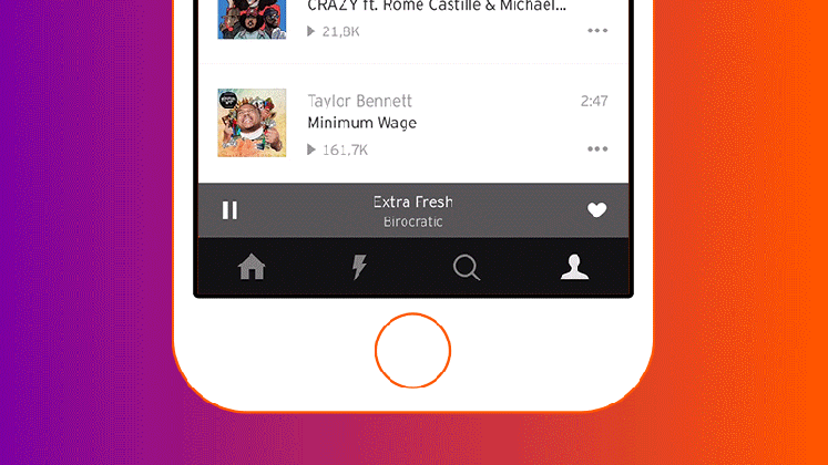 soundcloud s new mini player makes listening and discovering music a medium