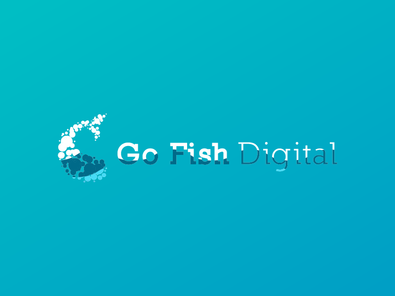 go fish digital logo animation animation and digital medium