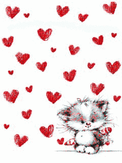 love you kitty mobile wallpaper childrens art pinterest mobile medium