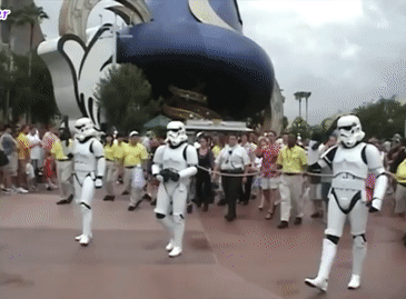 stormtrooper is watching for you funny fail gifs pinterest medium