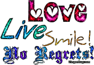love live smile no regrets glitter graphic greeting comment meme medium