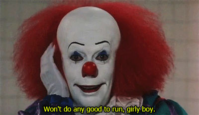 evil clown makeup tumblr medium