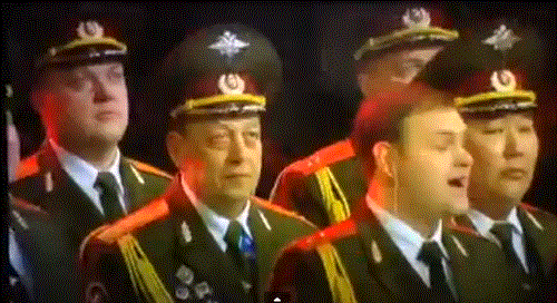 awkward russian police choir sings get lucky at sochi medium