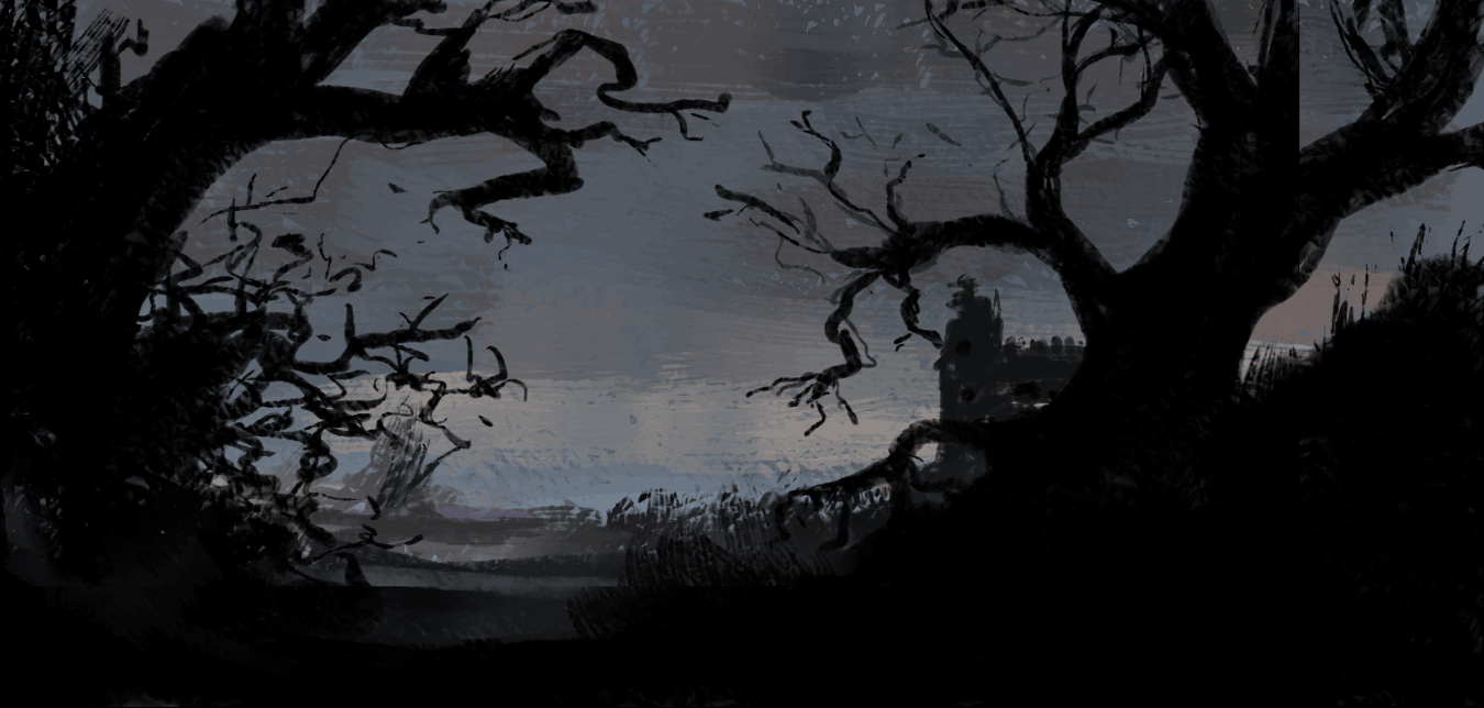 gif halloxeen animated halloween background by danikatze on deviantart aesthetic creepy header gifs scary castles medium