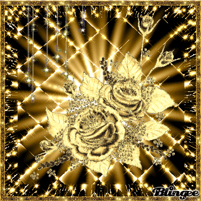 golden roses animated picture codes and downloads 130049945 medium