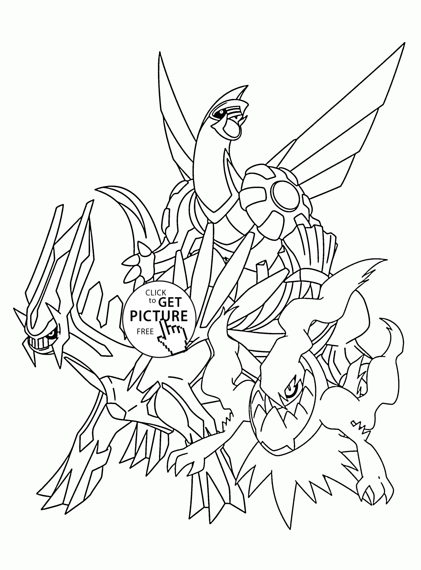 legendary pokemon coloring pages for kids pokemon characters medium