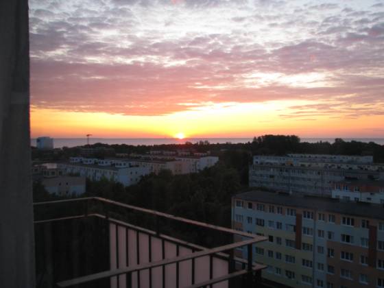 apod 2009 august 4 a triple sunrise over gdansk bay medium