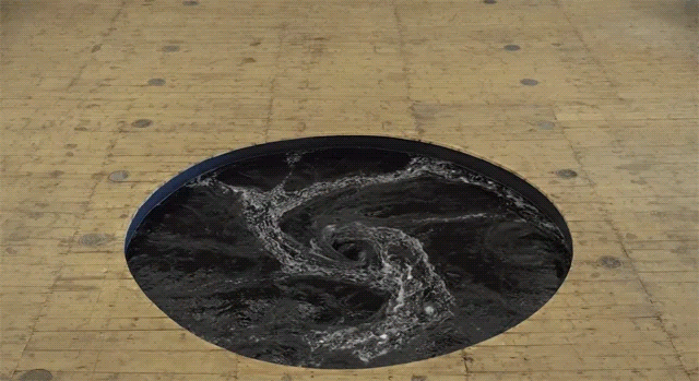 anish kapoor s perpetual black water whirlpool ignant com medium