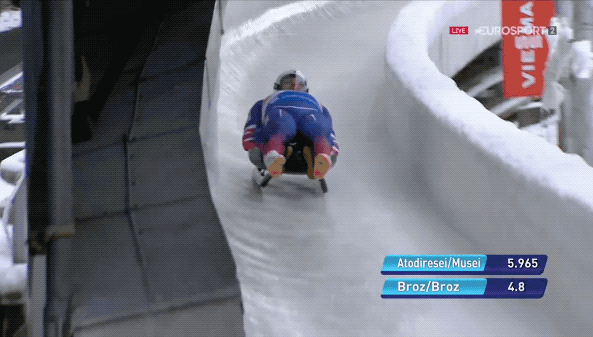 we gotta talk about how amazing and weird doubles luge is medium
