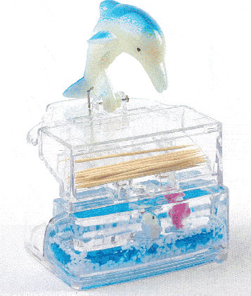 dolphin automatic toothpick holder feelgift medium