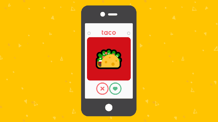 how tacos became a clich on dating apps like tinder bumble cat eating pie medium
