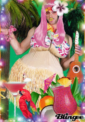 hula dancer in drag picture 96296661 blingee com medium