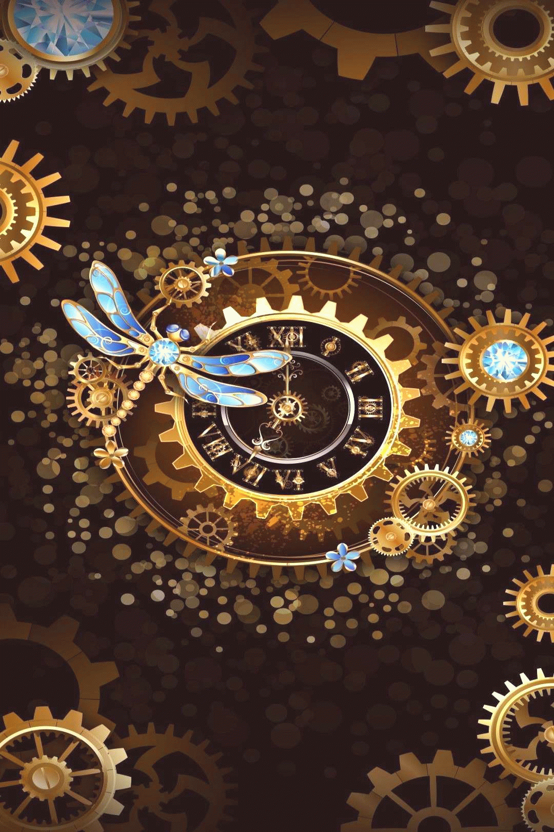 steampunk fondos medical technology disfraz maqui wallpaper gothic clock awesome wallpapers blue medium