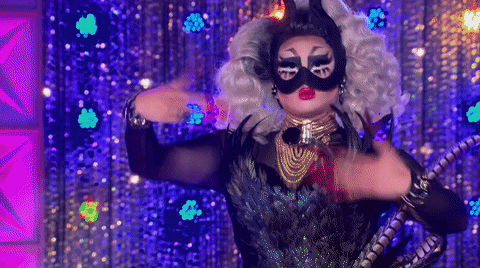 drag race mask gif by rupaul s drag race find share on giphy medium