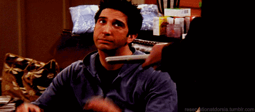 david schwimmer applause gif find share on giphy medium